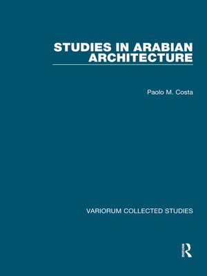 cover image of Studies in Arabian Architecture